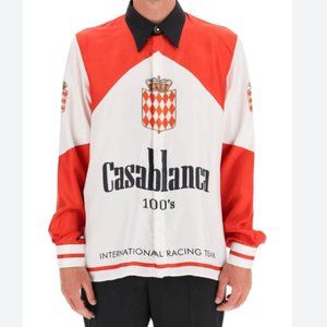 CASABLANCA Grand-prix Silk Shirt
